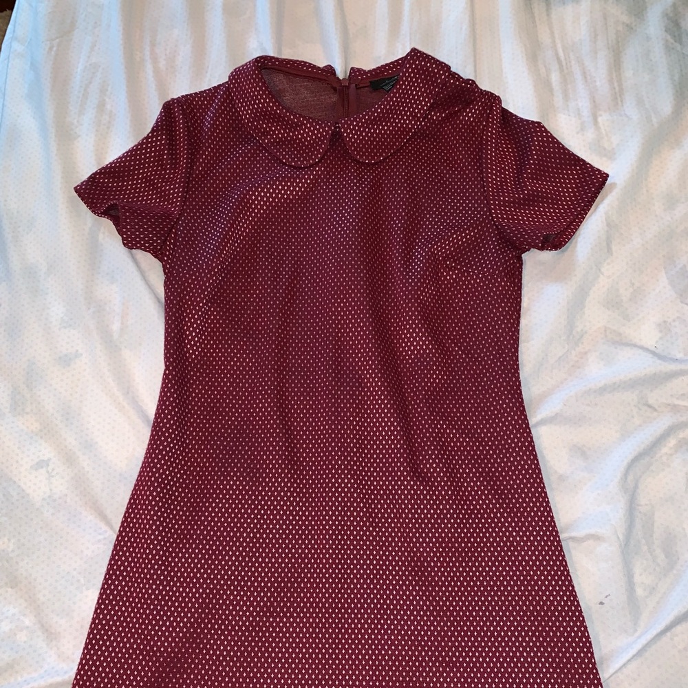 Forever 21 maroon/magenta dress